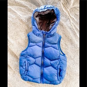 Toddler blue Puffer Vest